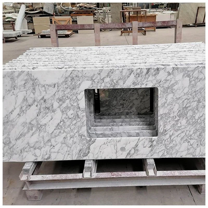 Arabescato Venato ماربل وینٹی ٹاپ