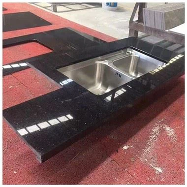 بلیک گلیکسی گرینائٹ کاؤنٹر ٹاپس