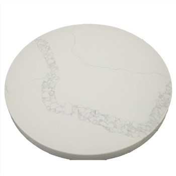 کوارٹج گول کافی ٹیبل