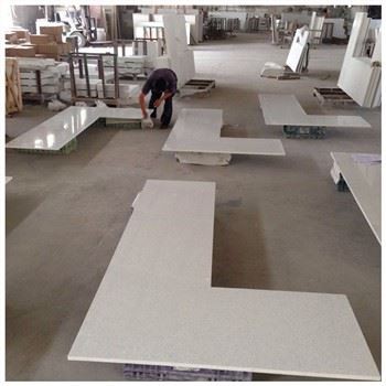 وائٹ اسپارکل کوارٹج ورک ٹاپ