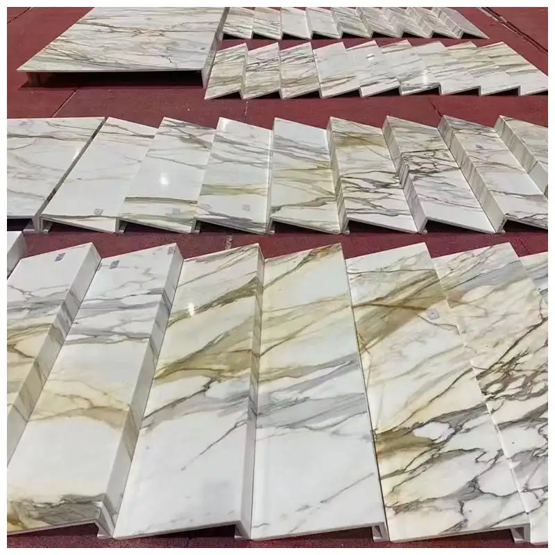 Calacatta Golden Marble Stair Suitcases